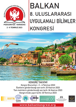 Balkan 8. Uygulamalı Bilimler Kongresi
